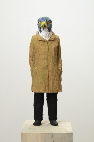 Stephan Balkenhol, Falcon, 2022 , Galerie Forsblom