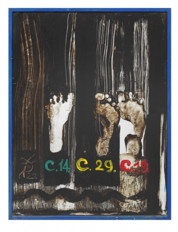 El Hadji Sy, C14 C29 C19, 2021 , Galerie Barbara Thumm