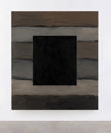 Sean Scully, Black Window Grey Land, 2020, Kerlin Gallery