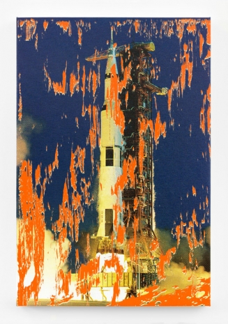 Michael Kagan, Apollo 11 (Rocket V), 2022 , Almine Rech