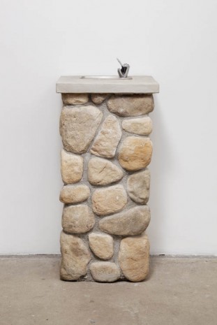 Fiona Connor, Object No. 5, Bare Use (water fountain), 2013, 1301PE
