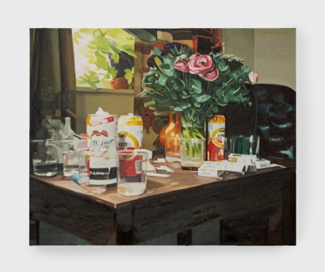 Mike Silva, Still Life with Flowers, 2021 , Anton Kern Gallery