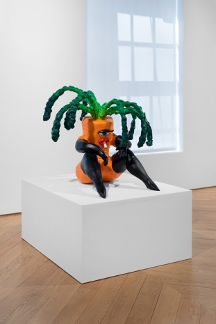 Hein Koh, Sitting Carrot, Smoking , , Anton Kern Gallery