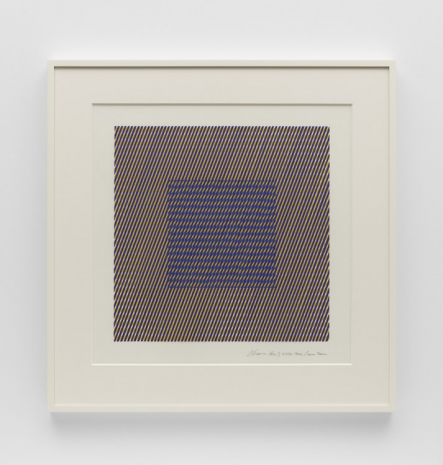 Channa Horwitz , Moire Canon Eleven, 1984 , Lisson Gallery
