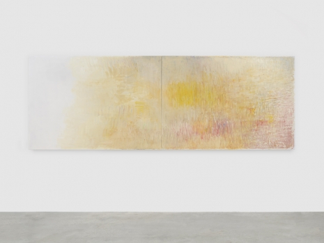 Christopher Le Brun, White Diptych, 2022 , Lisson Gallery