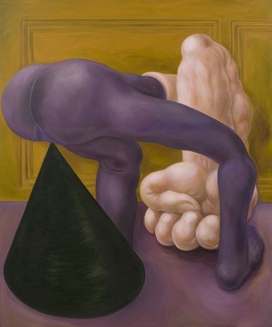 Louise Bonnet, Purple Pantyhose, 2022, Gagosian