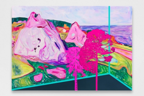 Whitney Bedford, Veduta (Munch Red Rocks), 2022, Art : Concept