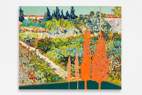 Whitney Bedford, Veduta (Van Gogh Flowers), 2022, Art : Concept