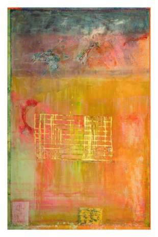 Frank Bowling, Towards the Palace of the Peacock, 2020, Hauser & Wirth
