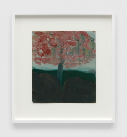 Frank Walter, Untitled (Pinkish-Red-And-Grey Tree), n.d., David Zwirner