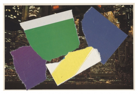 Ellsworth Kelly, Manhattan Skyline at Night, 1985 , Matthew Marks Gallery