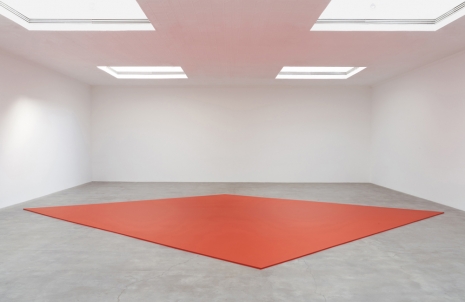 Ellsworth Kelly, Red Floor Panel, 1992 , Matthew Marks Gallery