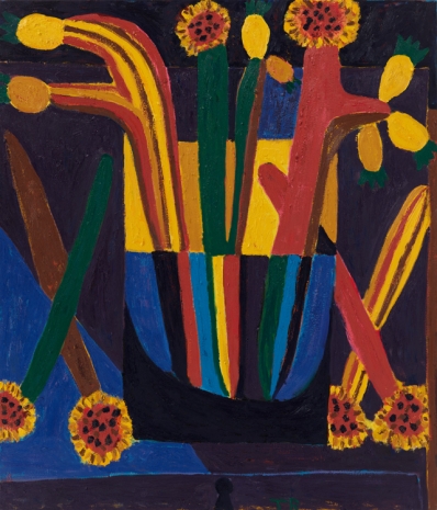 Tal R, Untitled Flowers, 2022 , Victoria Miro