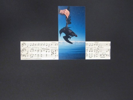 Gerhard Rühm, flieg', vogel, flieg', 1993, Christine Koenig Galerie