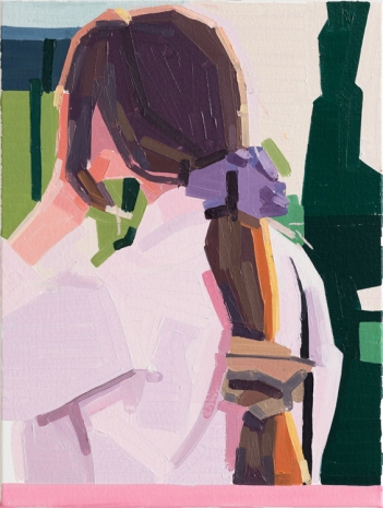 Guy Yanai, Young Woman with Two Scrunchies, 2022 , KÖNIG GALERIE
