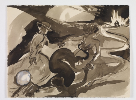 Kara Walker, Ring Around the Rosy / Usher to the House of the Fall, 2021 , Sprüth Magers