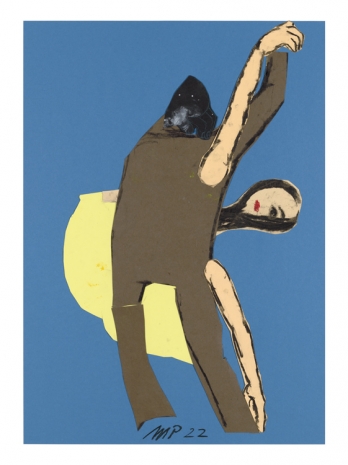 Magnus Plessen, Ohne Titel (Tanz), 2022, Mai 36 Galerie