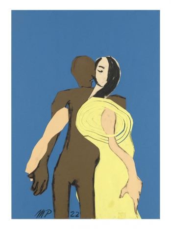Magnus Plessen, Ohne Titel (Tanz), 2022, Mai 36 Galerie