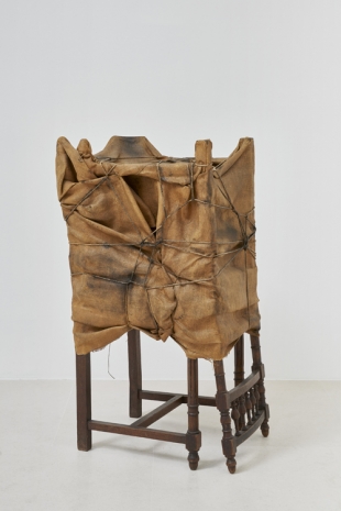 Christo, Two Wrapped Chairs, 1961, Gagosian