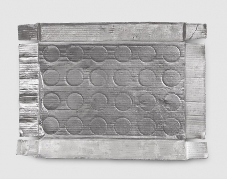 Rachel Whiteread , Untitled (Silver Pallet), 2021 , Gagosian
