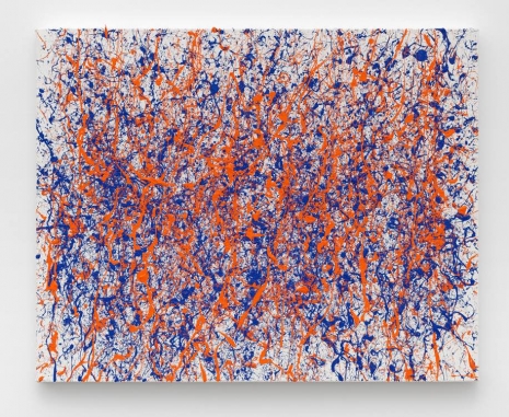 Morgan Fisher, Three Gray Paintings (blue/orange, blue/orange, blue/orange), 2022, Galerie Mitterrand