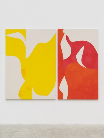 Sarah Crowner, Two Summers, 2022, Galerie Nordenhake