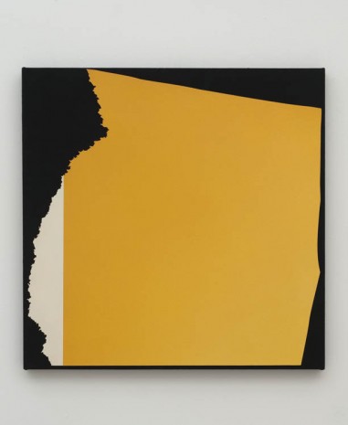 Kim Fisher, Magazine Painting (Gritty Yellow), 2012, China Art Objects Galleries