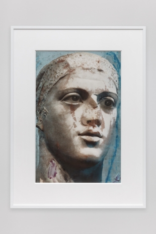 James Welling , Portrait of Alexander Severus, 2022, Regen Projects