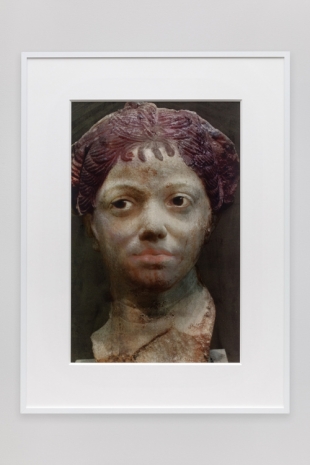 James Welling , Portrait of an Egyptian Woman, 2022, Regen Projects