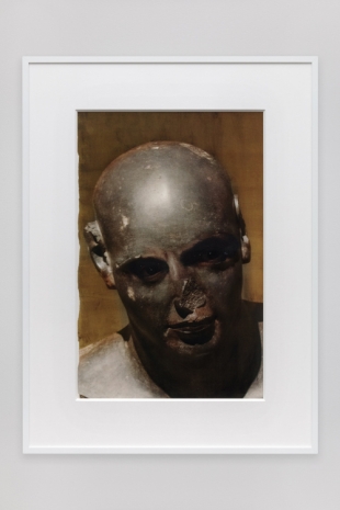 James Welling , Portrait of an Egyptian Man, 2022 , Regen Projects