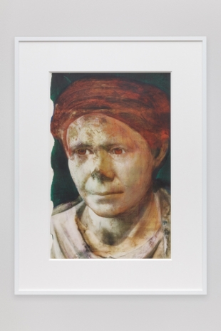 James Welling , Portrait of a Roman Woman from a Funerary Relief, 2022 , Regen Projects