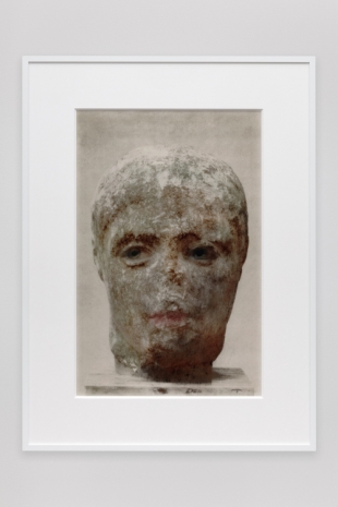 James Welling , Portrait of an ancient Greek man, 2021 , Regen Projects