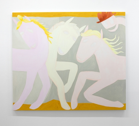 Sarah Bogner, Vier blasse Freunde, 2022, Galerie Bernd Kugler