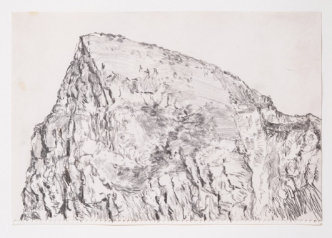 Paul Thek , Untitled (Large cliff), October 1970 , The Mayor Gallery