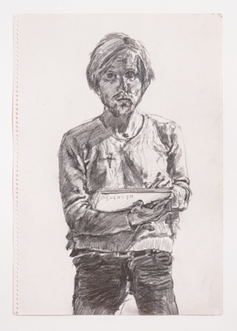 Paul Thek , Untitled (Portrait - dated on pad 5-10- 70), October 1970 , The Mayor Gallery