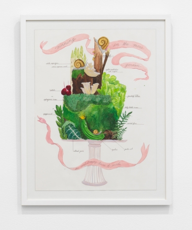 Dana Sherwood, The Confectionery Lives of Snails (Morning in the Moss Garden), 2022 , Tanya Bonakdar Gallery
