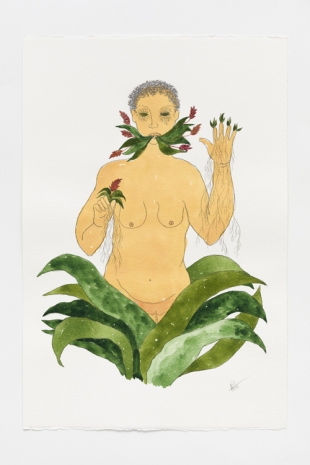 Rosana Paulino, Senhora das plantas, Espada de Iansã, 2022 , Mendes Wood DM
