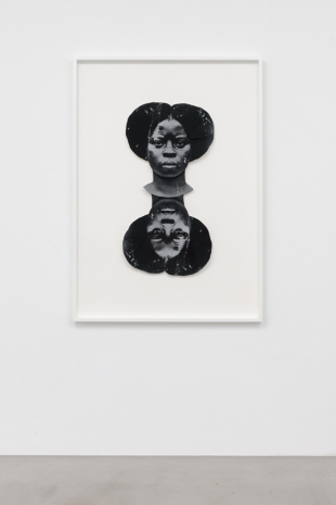 Frida Orupabo, Two heads, 2022 , Galerie Nordenhake