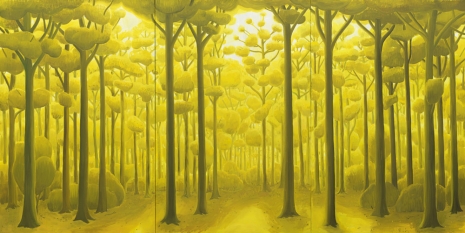Ben Sledsens, In the Yellow Forest, 2022 , Tim Van Laere Gallery