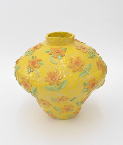 Ben Sledsens, Yellow Vase Yellow Flowers, 2021 - 2022 , Tim Van Laere Gallery