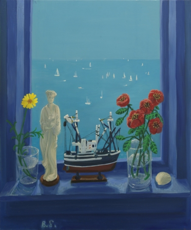Ben Sledsens, Still Life in front of the Blue Sea, 2021 - 2022 , Tim Van Laere Gallery