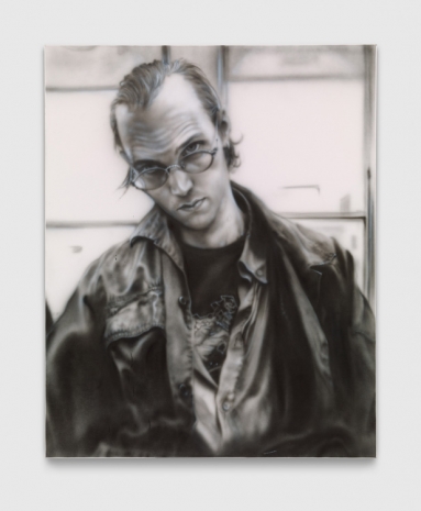 Will Sheldon, Self Portrait in the Studio, 2022, David Zwirner