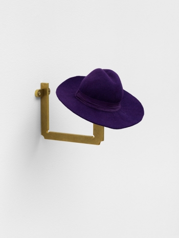 Francis Upritchard, Purple Hat, 2015 , Anton Kern Gallery