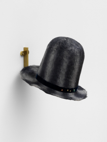 Francis Upritchard, Warm Stripes Hat, 2017 , Anton Kern Gallery