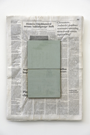 Mark Manders, Composition with Two Colours, 2005 - 2021 , Zeno X Gallery