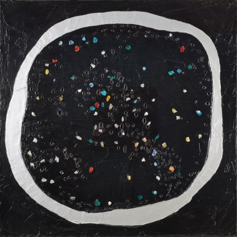 Lucio Fontana, Concetto spaziale, La luna a Venezia [Spatial Concept, The Moon in Venice], 1961 , Hauser & Wirth