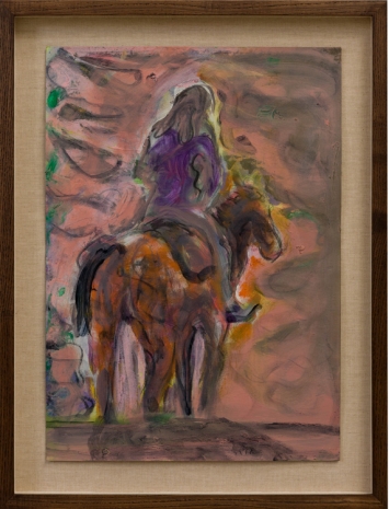 Ryan Mosley, Disappearing Rider, 2022 - 2023 , Tim Van Laere Gallery
