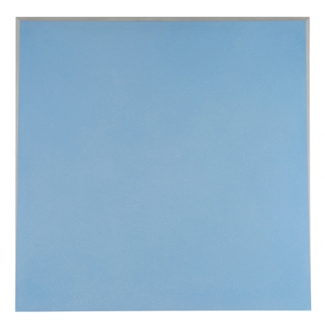 Ettore Spalletti , Come il blu di Prussia, argento, 2010 , Tim Van Laere Gallery