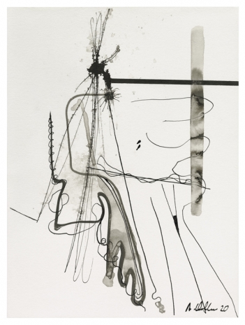 Albert Oehlen, Untitled, 2020 , Tim Van Laere Gallery