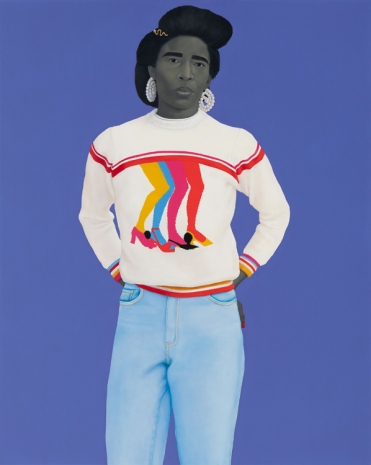 Amy Sherald, To tell her story you must walk in her shoes, 2022 , Hauser & Wirth
